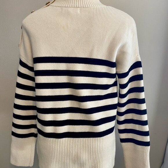 Happily Grey Mock Neck Sweater - Picture 3 of 6